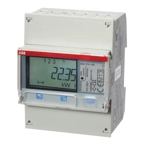 

Original ABB Standard Guide Rail Installation Ammeter B24 212-400