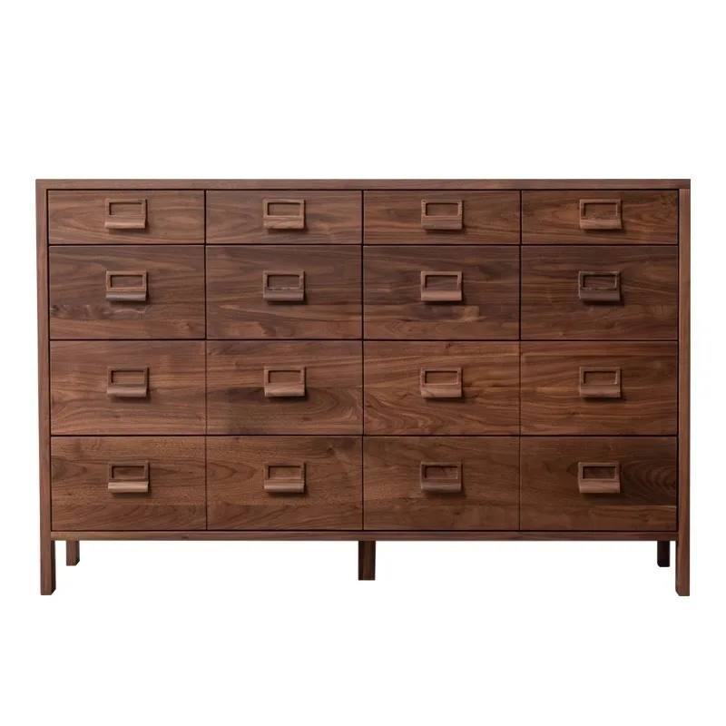 

Solid wood storage cabinet retro medieval entrance cabinet