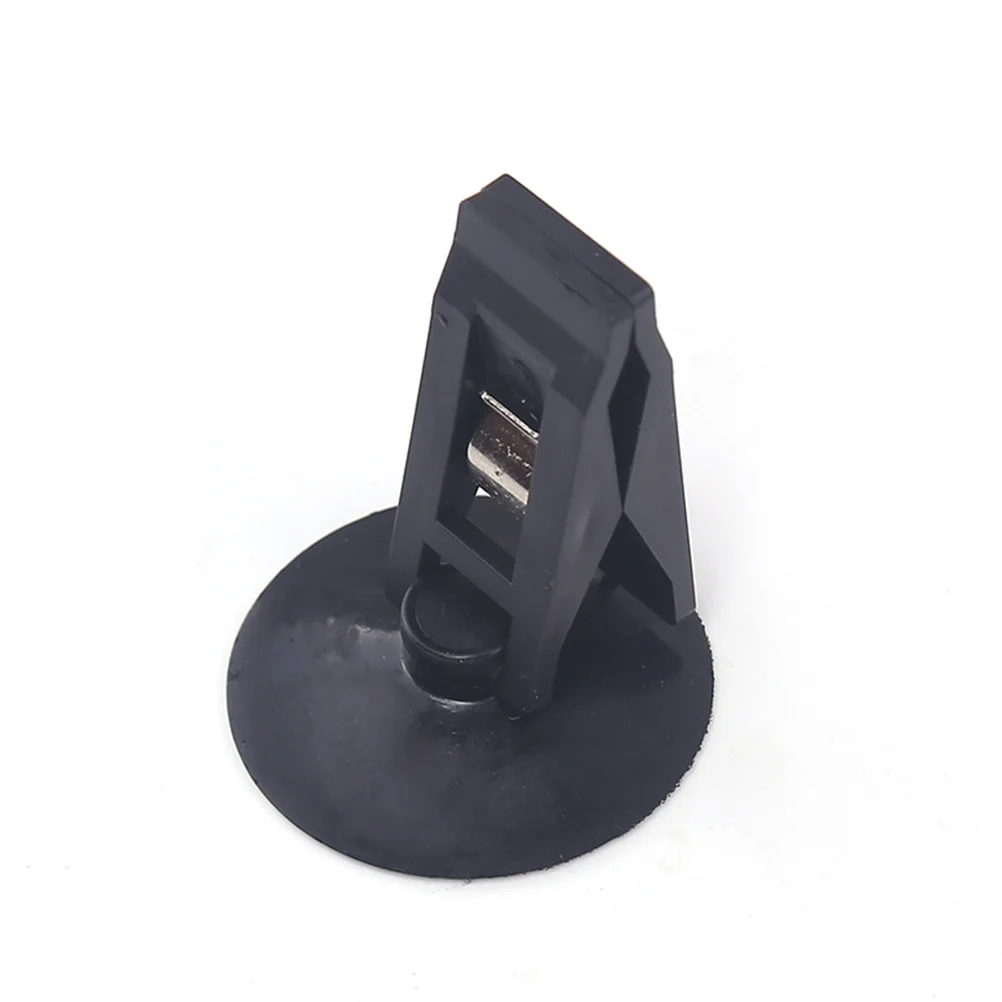 

Car Suction Mount Clip Heavy Duty Windshield Holder For Curtain Bag Storage Organizer Auto Accessory Black