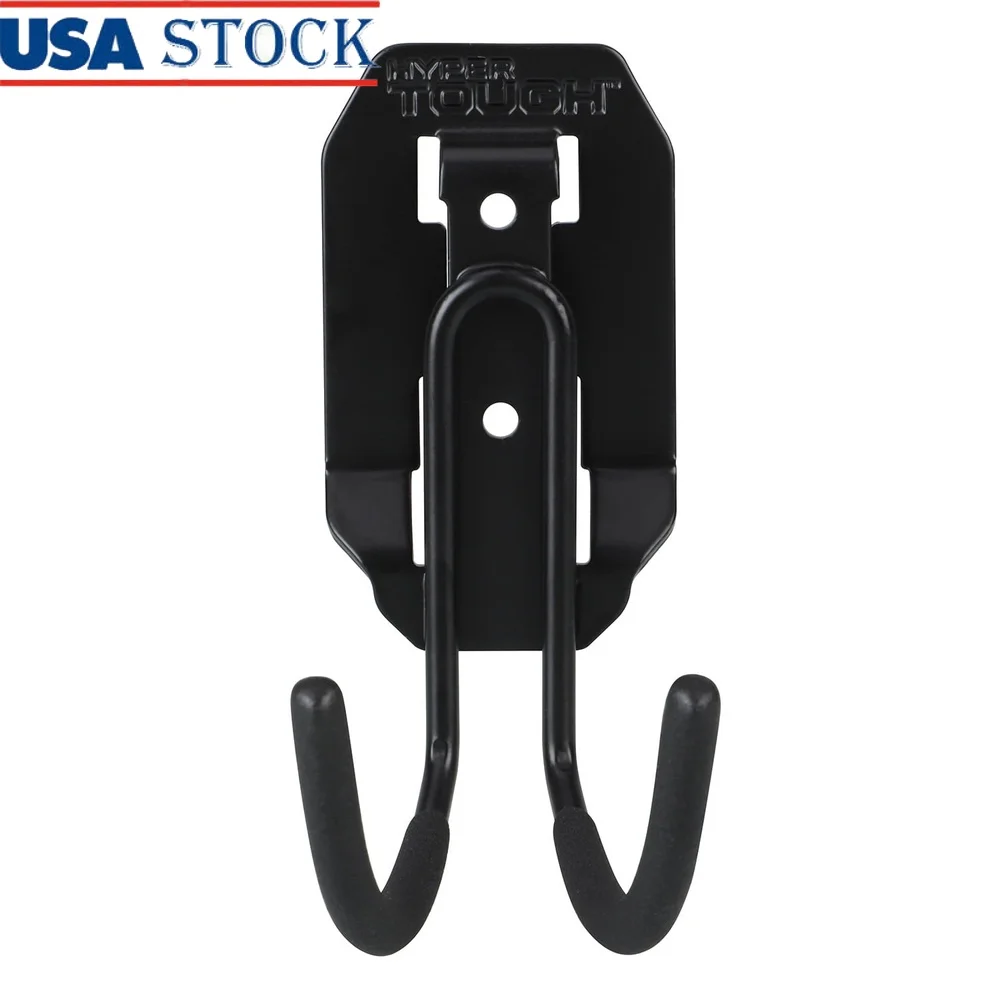 حل تخزين بخطاف J شديد التحمل، معدات الحديقة، مقاعد متدرجة، مطارق زلاجة، قابلة للتركيب على الحائط، سهلة التركيب، طلاء الفينيل