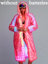 Led Lighs Waterproof Clothes Cool Night Running Props Led Light Up Rave Jacket Adult Kids Dance Performance Fancy Dress Flash