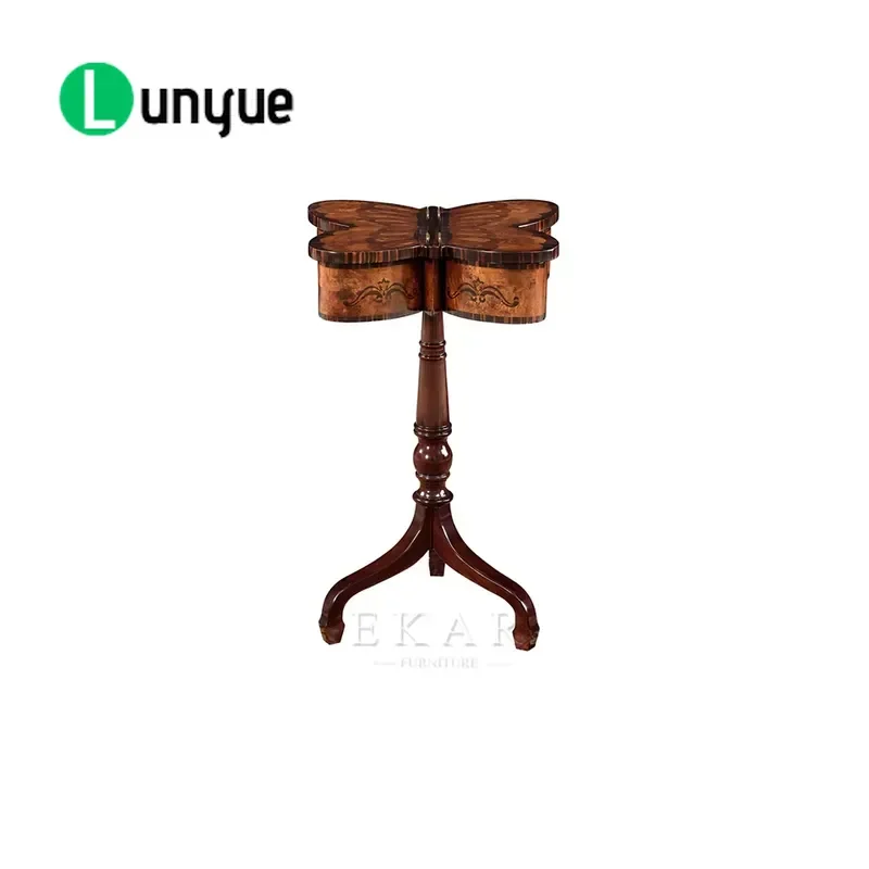 Antique Wooden Cigar Holder Decorative Desktop Ashtray Vintage Style Handcrafted Storage Rack for Home Bar Office Desk