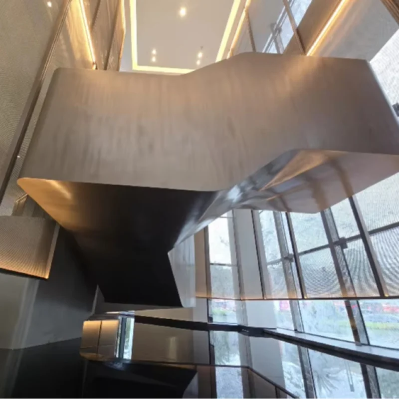 custom.Steel Structure Cantilever Stairs