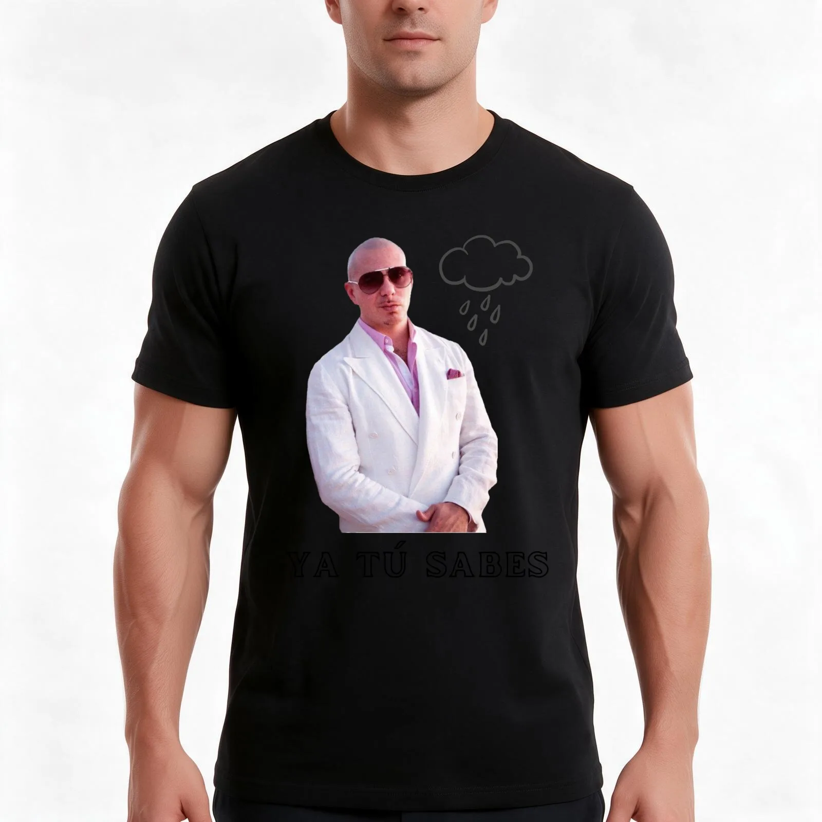Ya Tú Sabes / Rain Over Me T-Shirt Summer Casual Cotton Tee Oversized Streetwear Tops Vintage Graphic Print Unisex Men Women