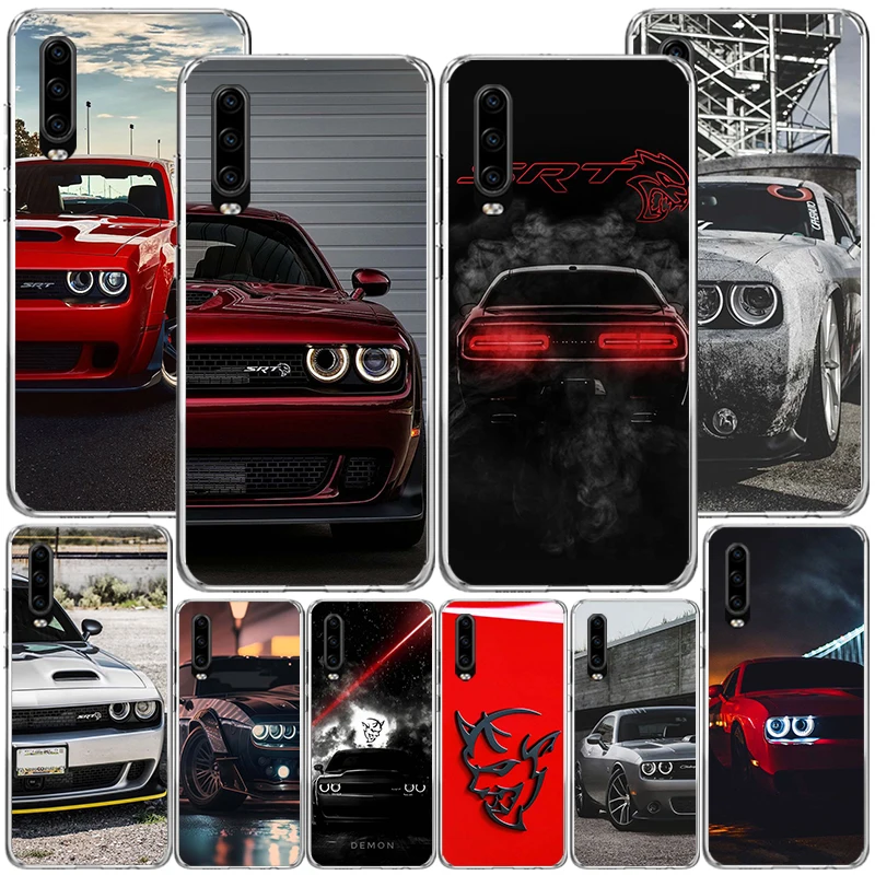 Challenger S-SRT Phone Case For Huawei P40 P30 P20 P10 Lite Mate 20 10 Pro P Smart Z Y5 Y6 Y7 Y9 Personalized Print Cover