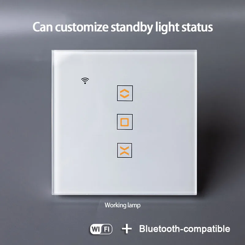Interruptor inteligente wi fi temporizador de controle voz tuya inteligente para persianas persiana motorizada casa alexa eco vida inteligente