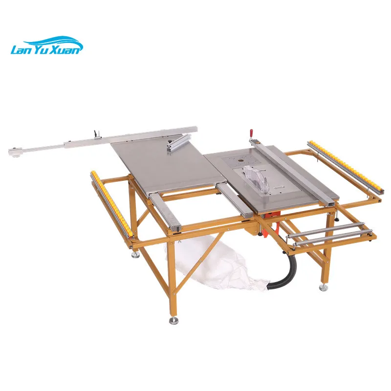 Small wood cutting machine mini portable non dust table saw for woodworking wood cutter panel saw