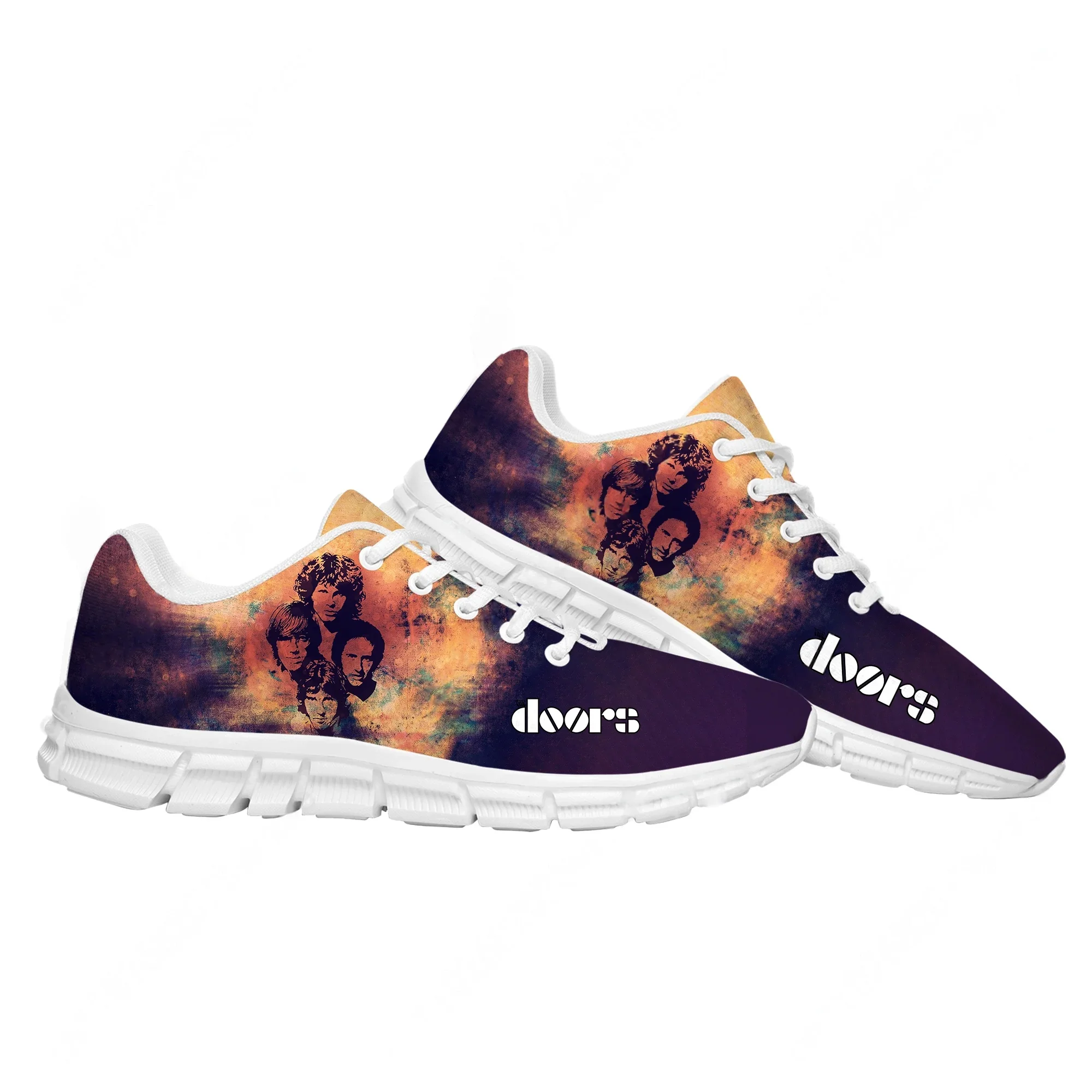 

The Doors Sneakers Mens Womens Teenager Customized Sports Shoes High Quality Personalized Casual Pattern Print Custom Made Shoes