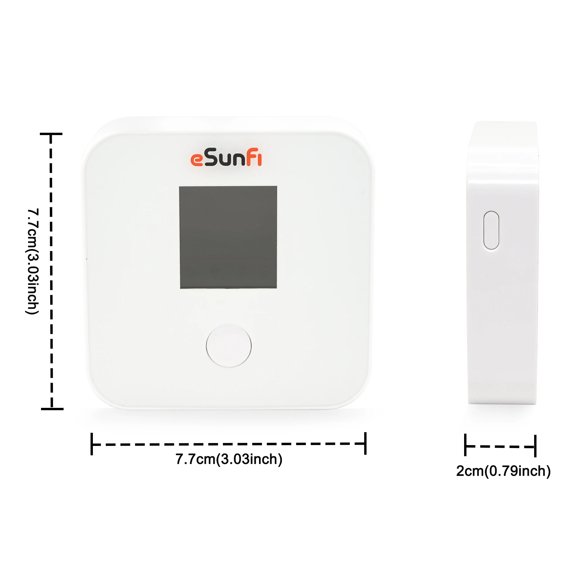 Imagem -06 - Esunfi-mobile Wifi Hotspot 4g Lte Bolso Roteador sem Fio para Viagens o Trabalho Internacional em 200 Mais Países