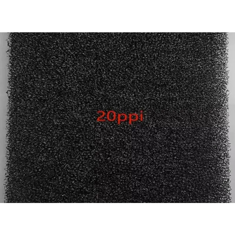 Flame Retardant Air Compressor Filter Net, Dust Sponge Filter with Fire Resistant Gaskets for Industrial Air Filtration