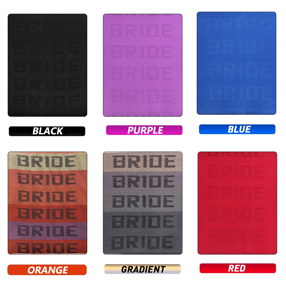 100CM x150CM JDM BRIDE/RECARO Racing Car Seats Fabric Bride Fabric Cloth Auto Fabric Interior Accessory (1pcs=1m*1.52m ) BAG041