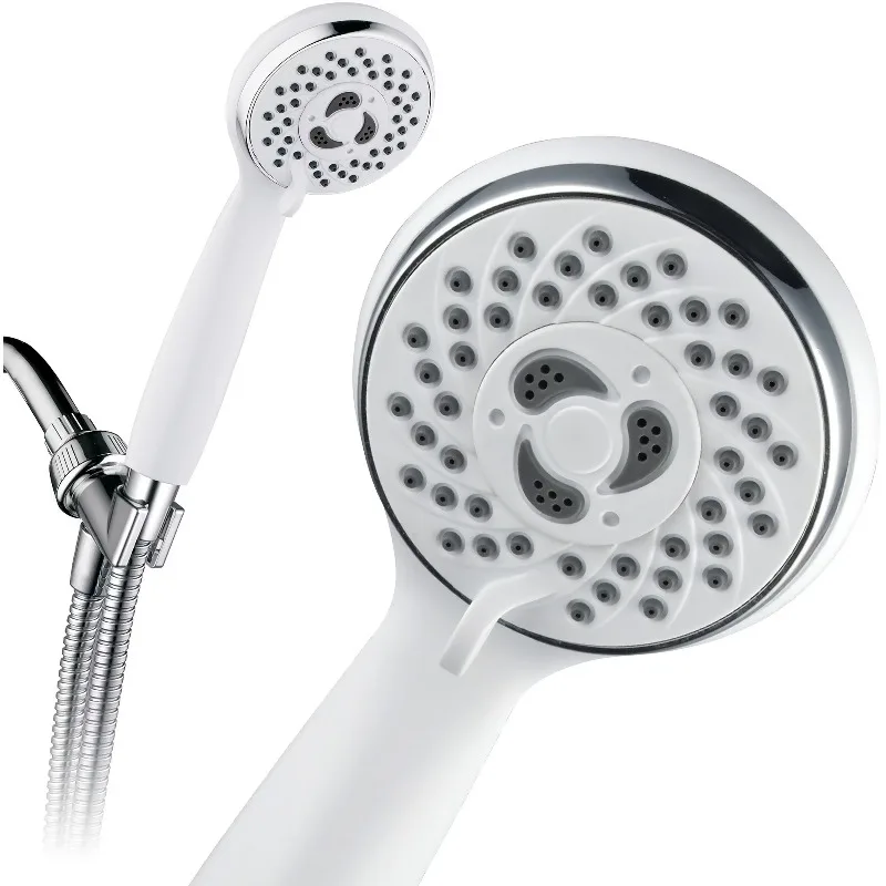 

4-Setting Deluxe Hand Shower, White