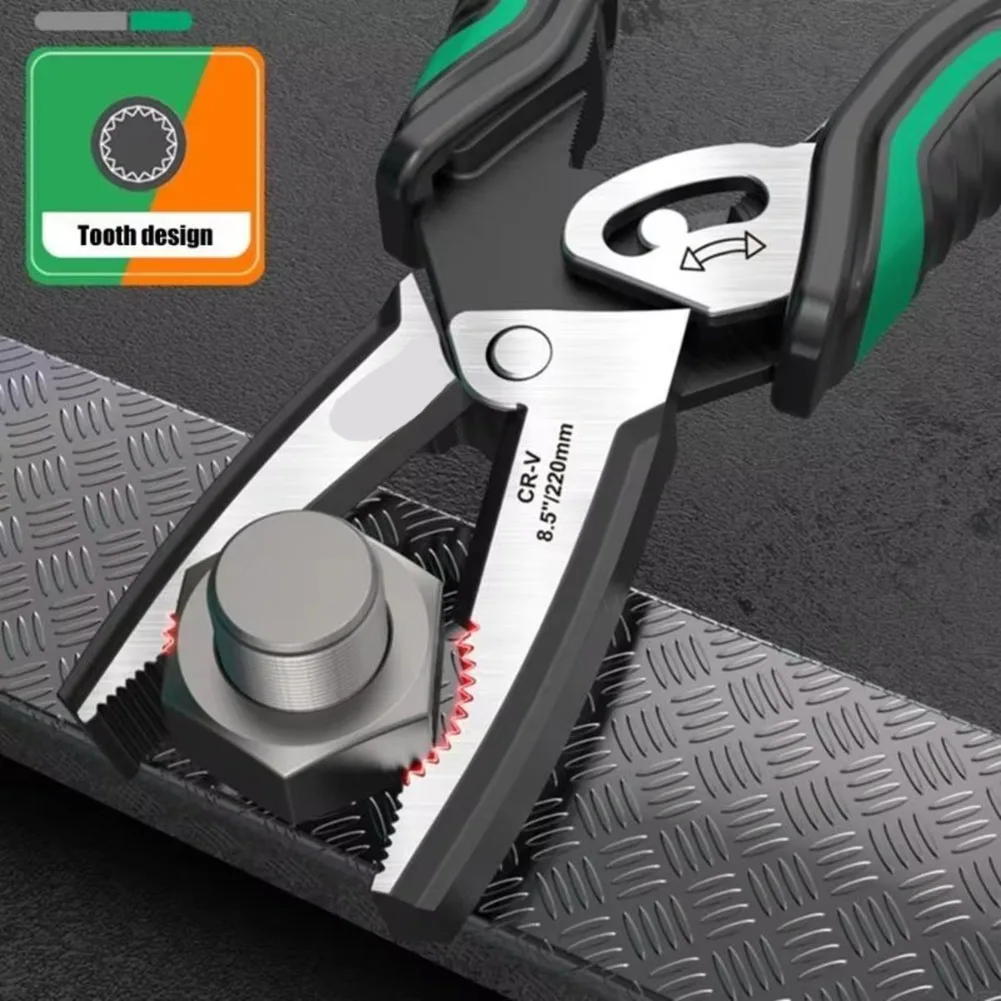 

8,5-дюймовый кабельный резак, высокопрочный стальной кабельный резак для электриков, зажимной инструмент и энтузиасты своими руками-ABLI