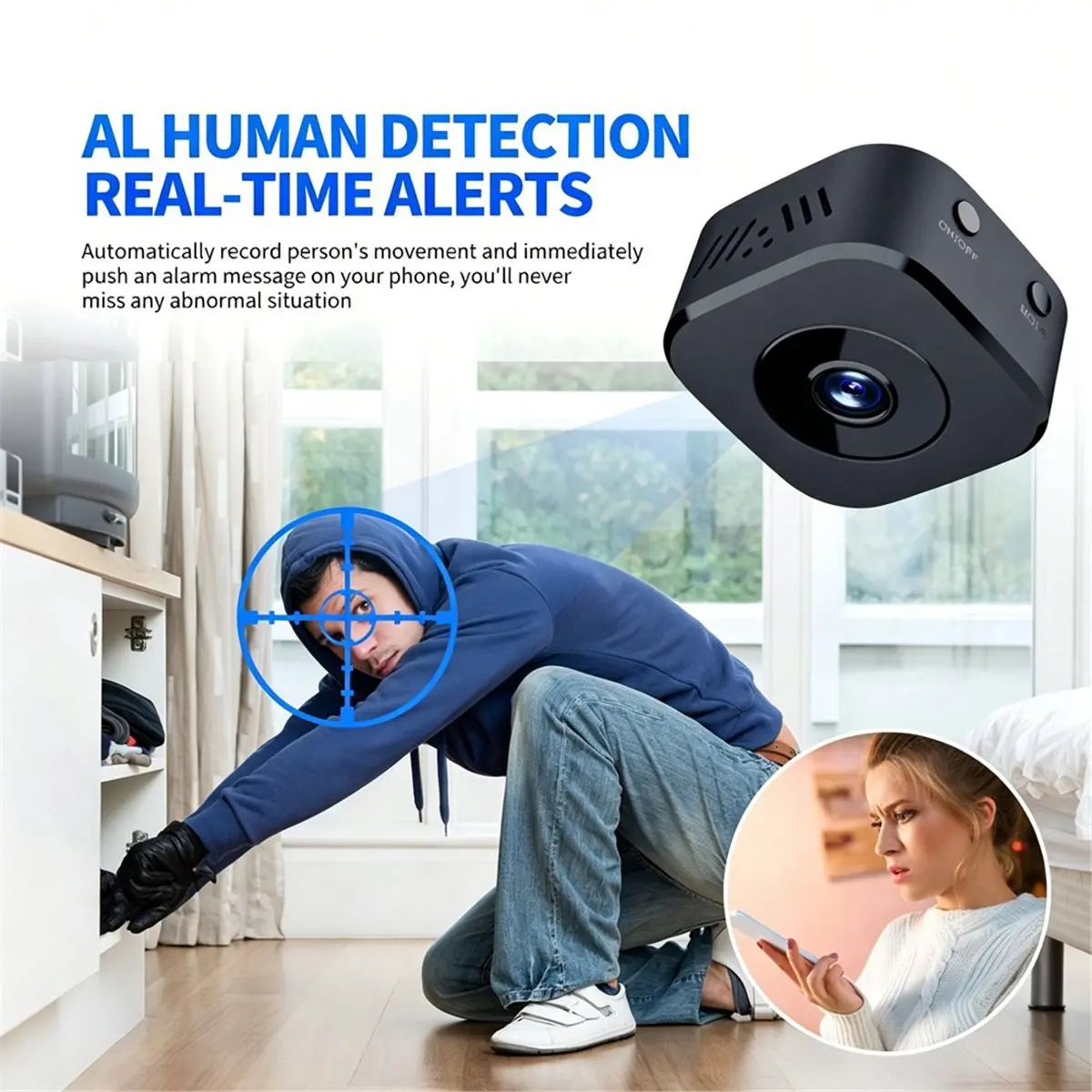 update. 2PCS Mini Wifi Smart Monitor Surveillance Camera Video Voice DV Recorder Indoor Covert Wireless Security Camera