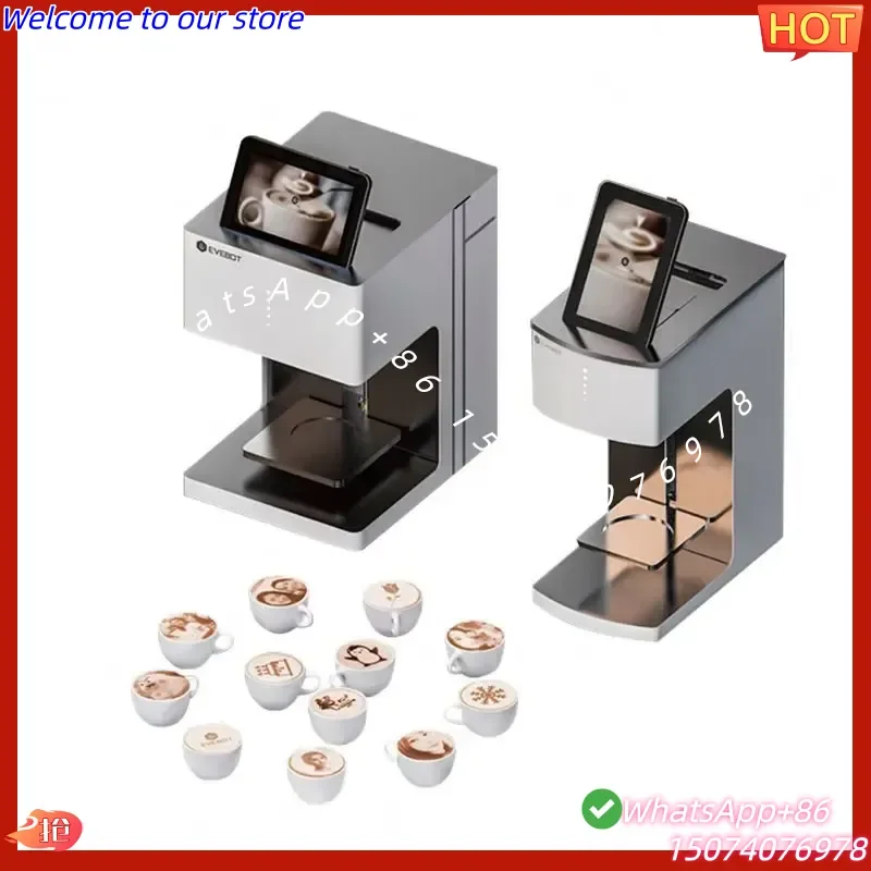 2026 Portable Mini Impresora Portatil Food 3D Inkjet Printer for ICIMG Sugar Coffee Mugs Cake Topper Tattoo Inkers Flatbed