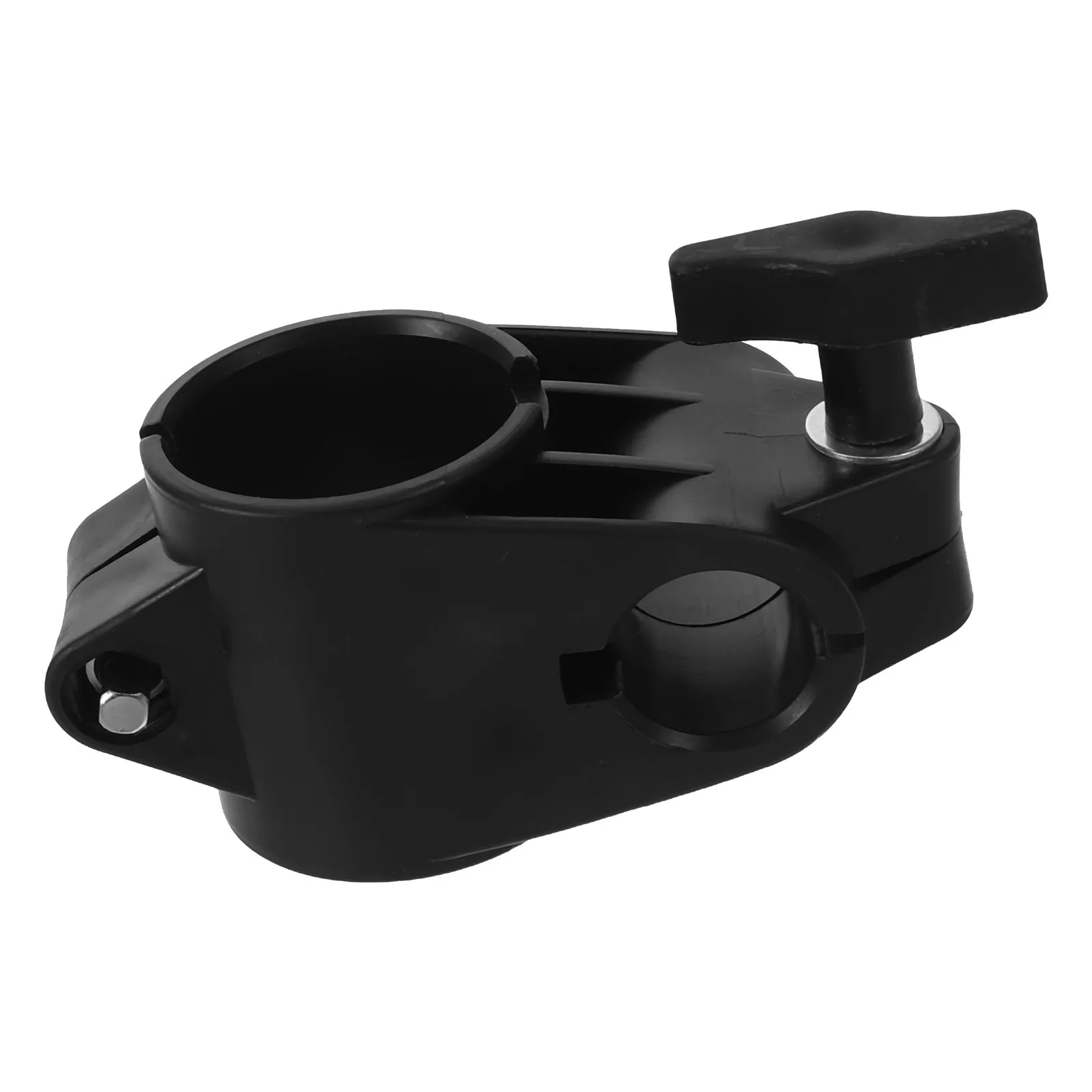 Electronic Drum Rack Clamp 22mm Drum T Clamp with Wing Nut Knob Split Tube Connector Compatible with Roland -