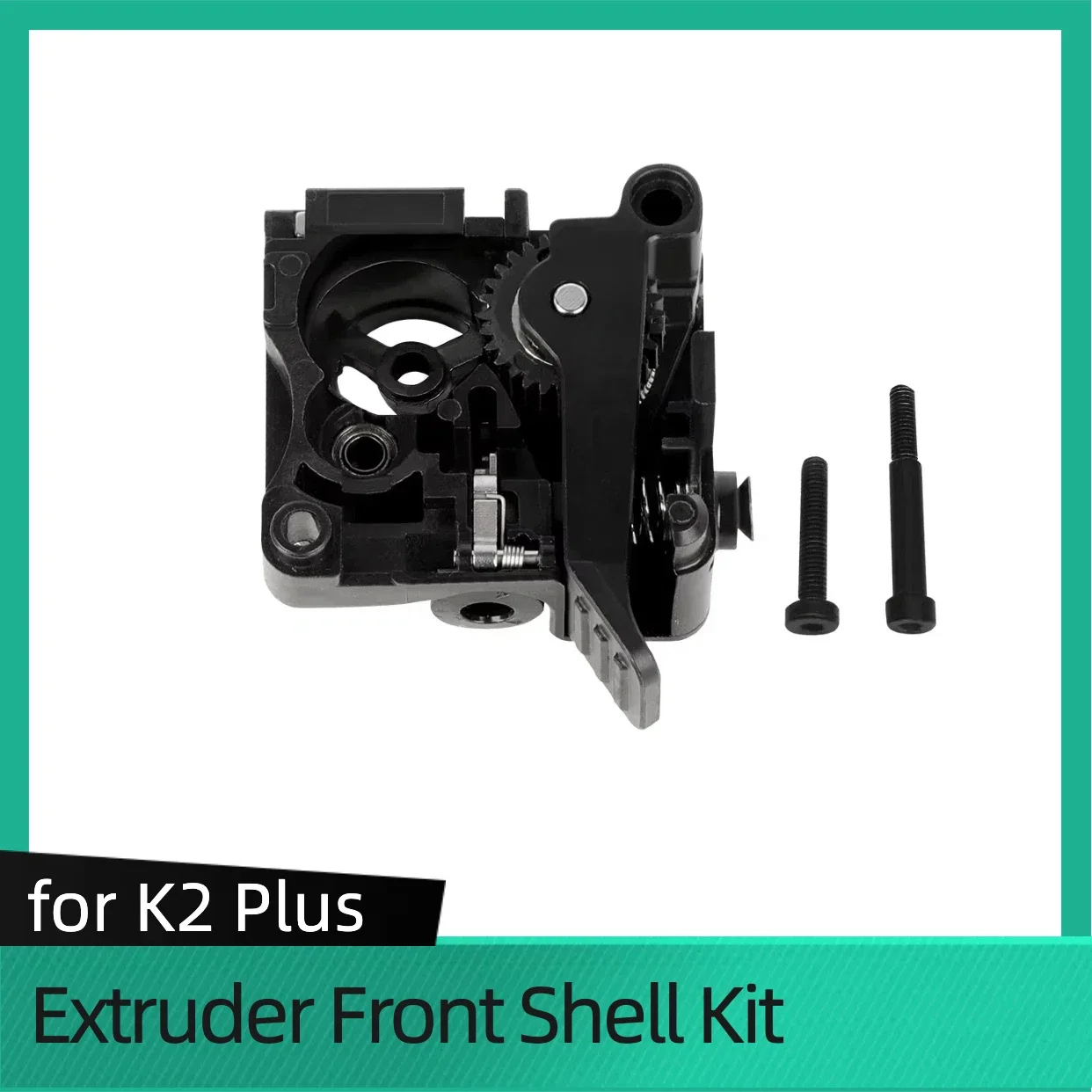 For Creality K2 Plus Extruder Front Shell Kit for K2 Plus 3D Printer Extrusion Gear Kit K2 Plus Combo Filament Extruder Assembly