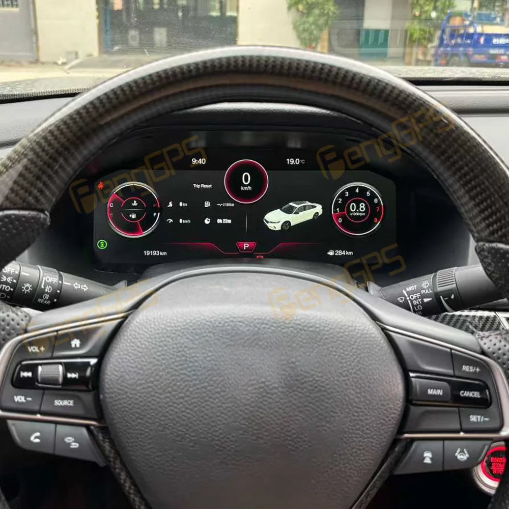 Car LCD Dashboard For Honda Accord 10th Generation Digital Cluster Instrument Panel Cockpit Multifunctional Speedometer