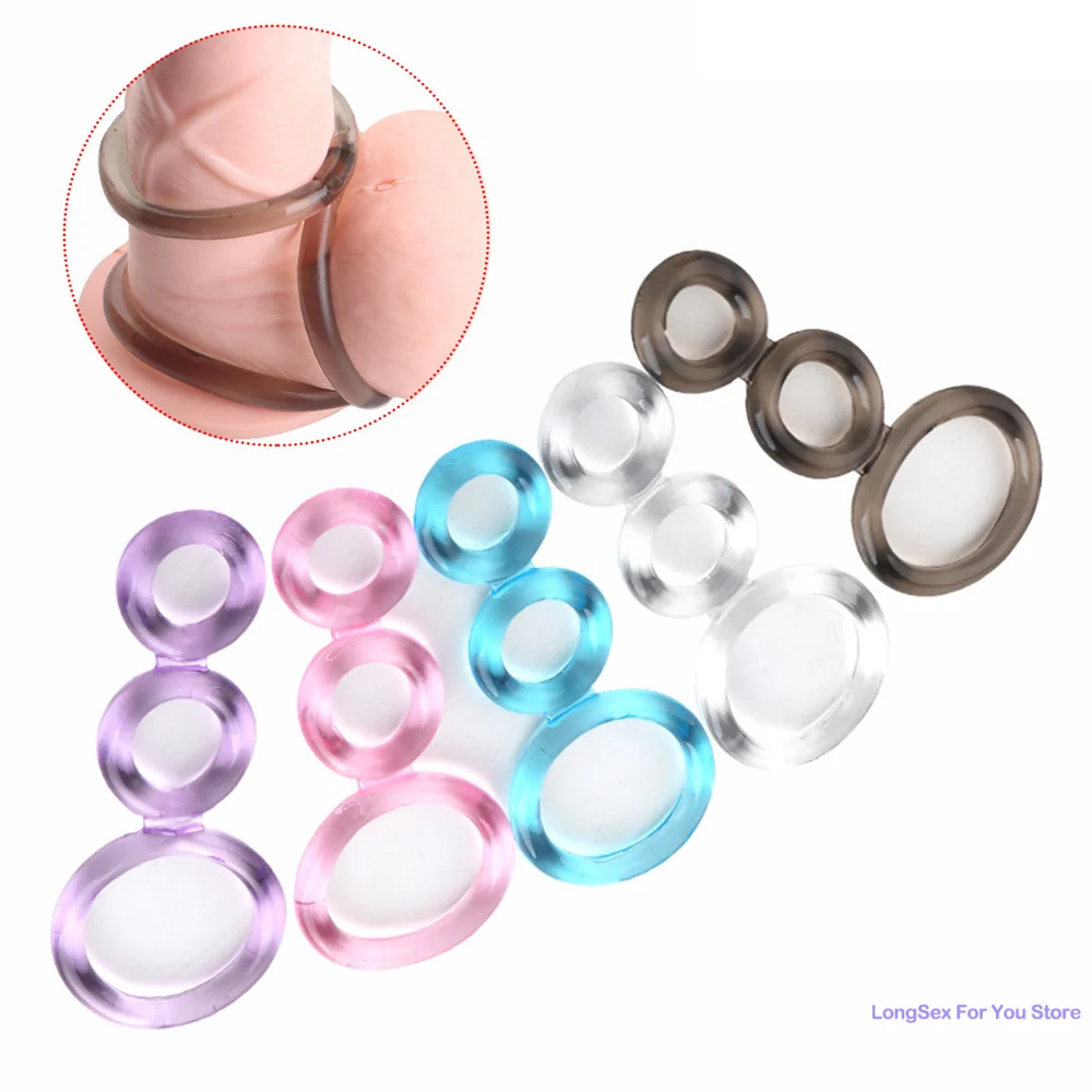 Vertraging Ejaculatie Penis Ring Voor Mannen Sex Toys Cockring Kunstkut Cock Ringen Sex Speeltje Penisvergroting Sperma Lock Ring