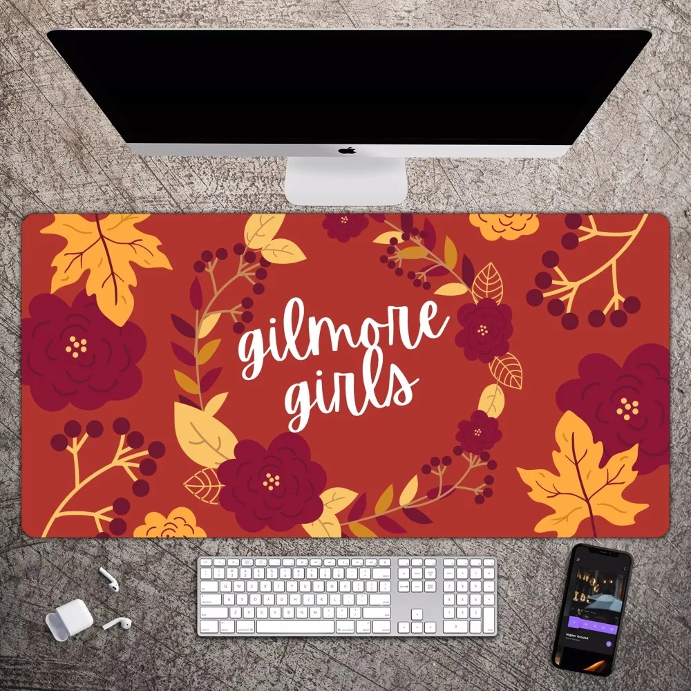 G-Gilmore Girls Mousepad Large Gaming Compute Gamer PC Keyboard Mouse Mat