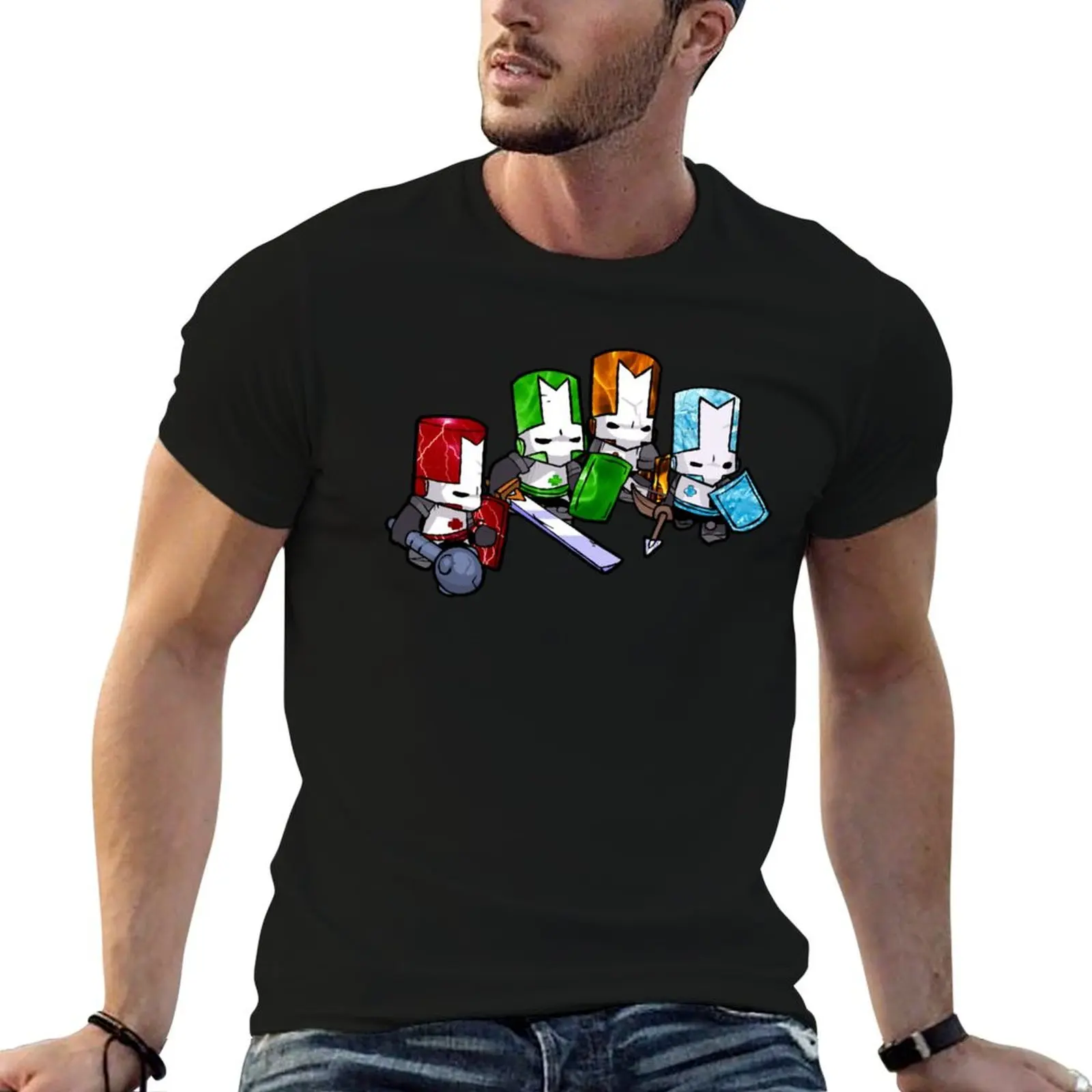

Castle Crashers - The Elements T-Shirt graphic t shirts for man t shirt personalised anime tshirt T-Shirt