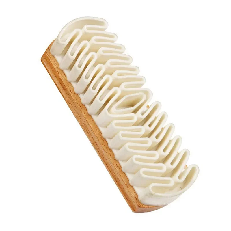 1PC Suede Shoe Brush Wood White Rubber Cleaning Scrubber Stain Eraser for Suede Nubuck Material Boots Bags Cleaner Tool