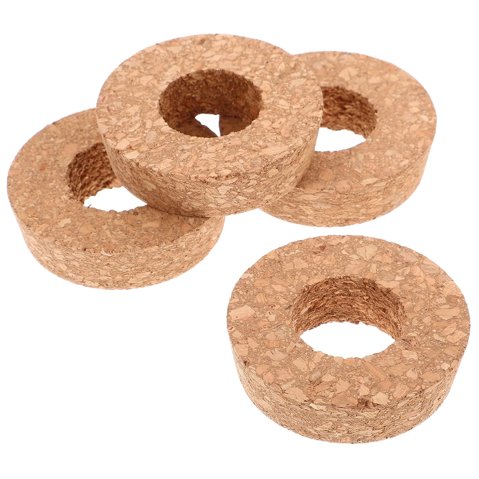 

4Pcs Hollow Wood Lid for Hydroponic Vase Planter Cover Aeration Design Root Observation Stylish Indoor Decor Small Space