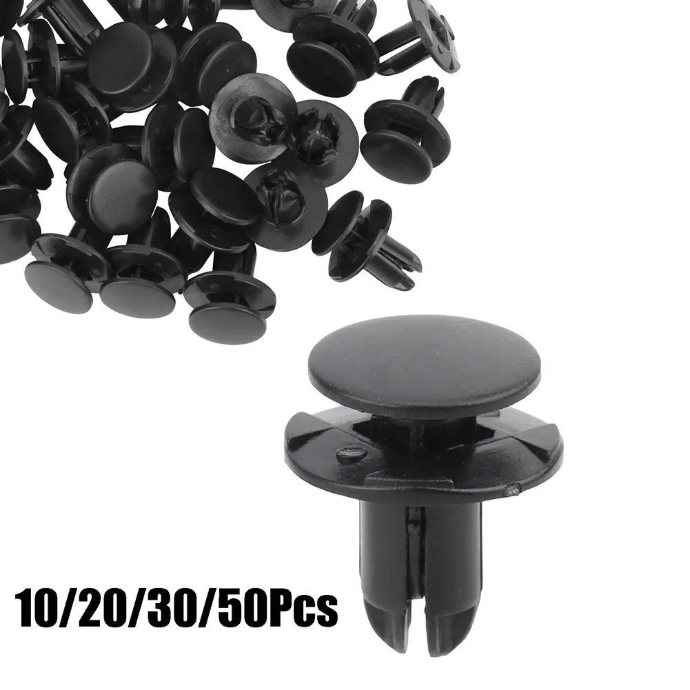 

For Hyundai 10x Retainer Clips Length 14mm Nylon Push In Type 1420608250B 8mm Hole Head Diameter 18mm High Quality