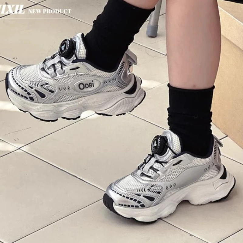 أحذية رياضية شبكية قابلة للتنفس للأولاد والبنات خفيفة الوزن ومريحة للأطفال ذات جودة عالية وأحذية رائجة البيع #6