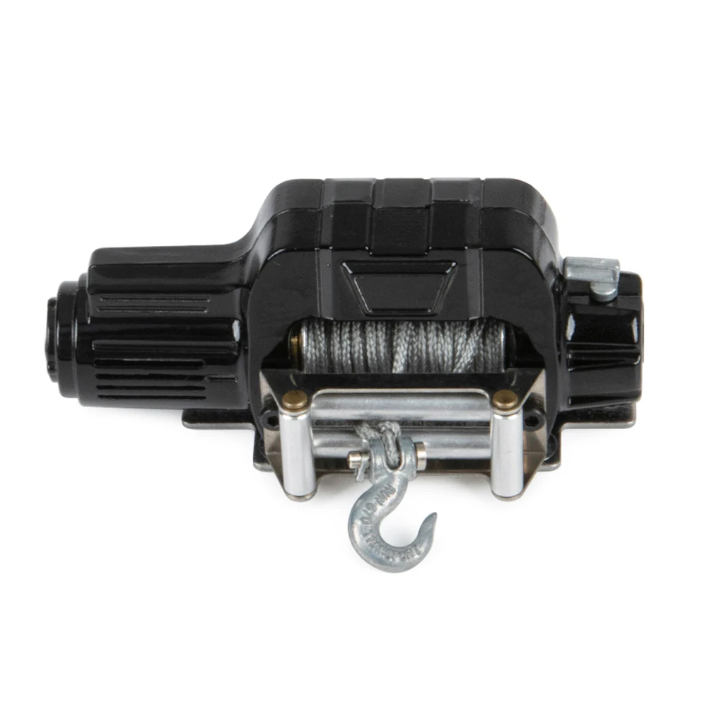Cabrestante de control remoto inalámbrico a escala, gancho de recuperación para coche Crawler 1/10 TRX4 TRX6 SCX10 Wrangler CC01 TF2 D90 YK4082