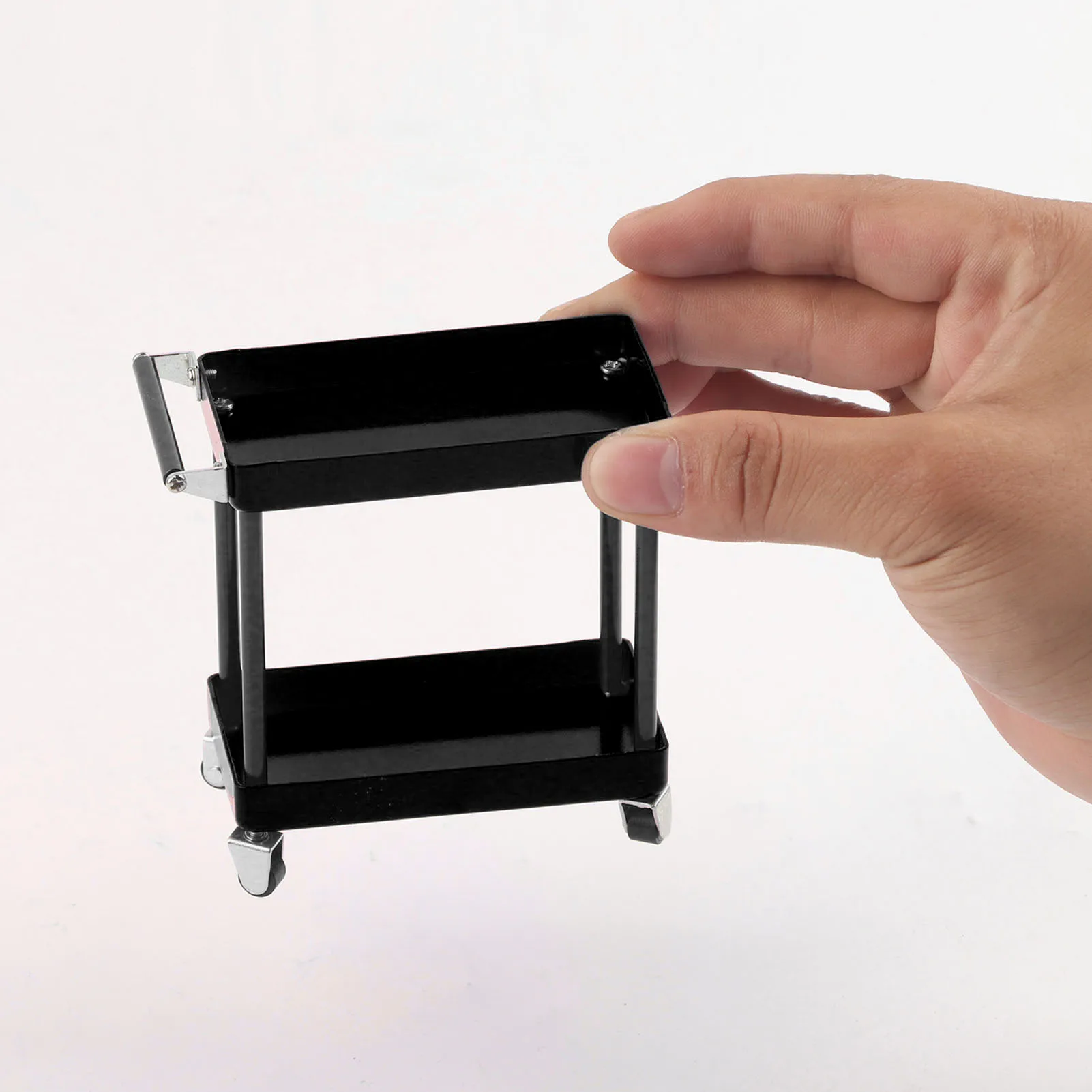 RC Tools Trolley RC Tools Storage Rack RC Serving Cart Cart Shelf for RC Model Car Accessories 1/8 1/10 1/12 1/16 Scale RC Car