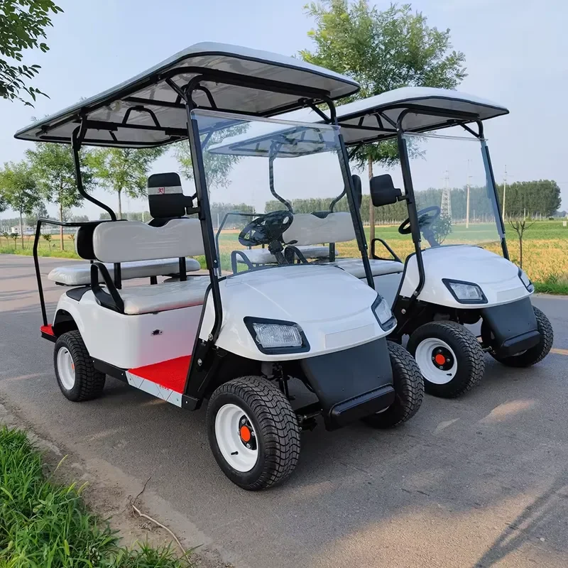 Factory Price Luxury 2 4 6 8 Seat Comfort Electric Golf Cart 48v 72v Battery Custom Off Road Electric Golf Cart For Sale