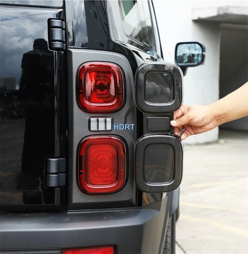 

For GWM Haval Raptor V7 B26 2023-2025 Car Style Tail Light Shell Frame Rear Fog Light Cover Kit Protector Decoration Accessories