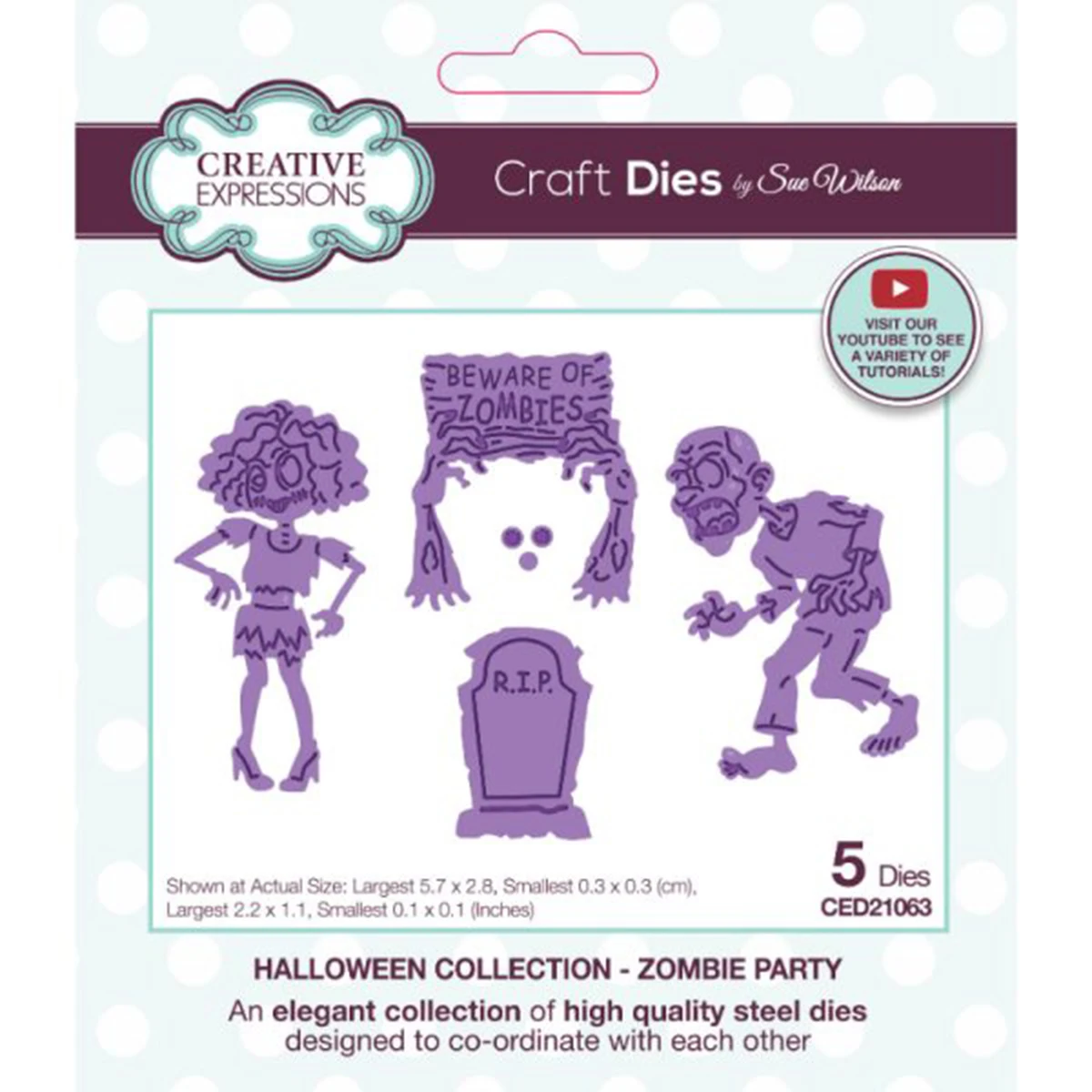 Addycraft Metal Cutting Dies zombie party die set For DIY Scrapbook Cutting Die Paper Cards Embossed Die Cut