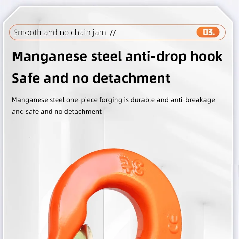 0.75 Ton/1.5 Ton/2 Ton Manual Ratchet Lever Hoist Hand Chain Coist Pulley Block Wire Rope Tensioner Lifting Fastening Tool