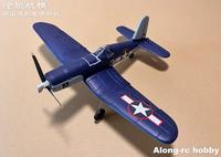 Volantexrc 761-08 F4U Corsair Fighter 400mm Wingspan 2.4G Remote Control Aircraft RTF One Stunt With Xpilot Stabilization System