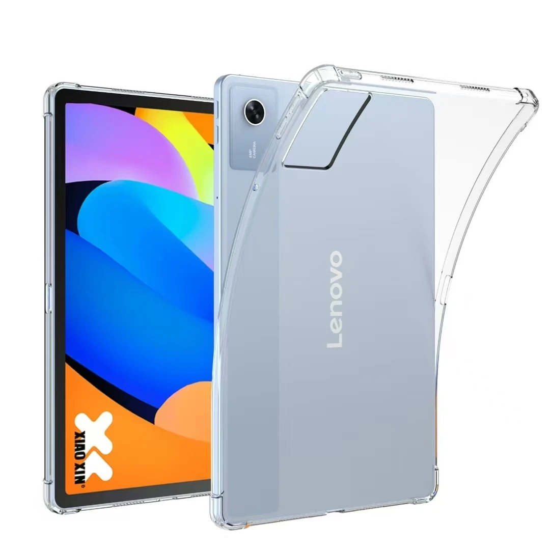 

Прозрачный чехол для Lenovo Xiaoxin Pad 11 2025 Idea Tab/K11 Gen2, чехол для планшета с подушкой безопасности для TB-335FC TB-336ZU, мягкая задняя крышка из ТПУ