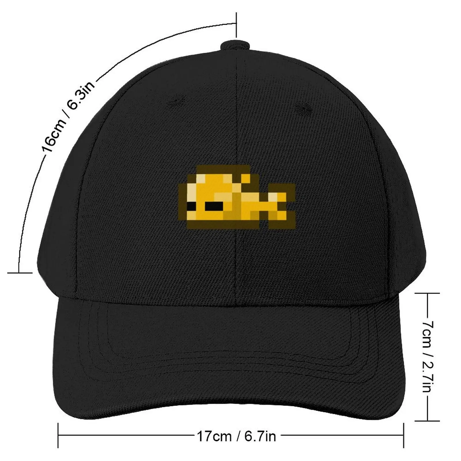 Sleepy Terraria Fish Baseball Cap Fluffy Hat Luxury Brand Hat Man Luxury Women Caps Men's