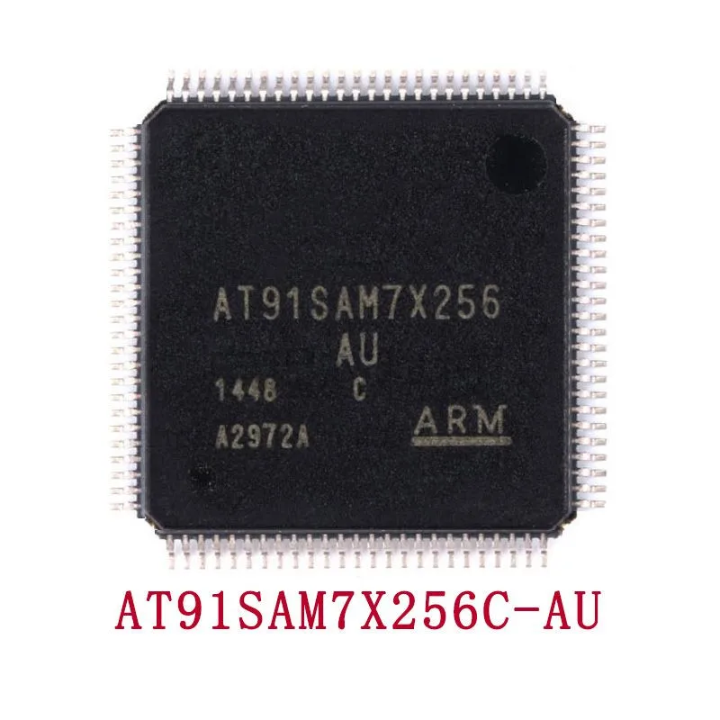 

10pcs/lot AT91SAM7X256C-AU AT91SAM7X256 LQFP-100