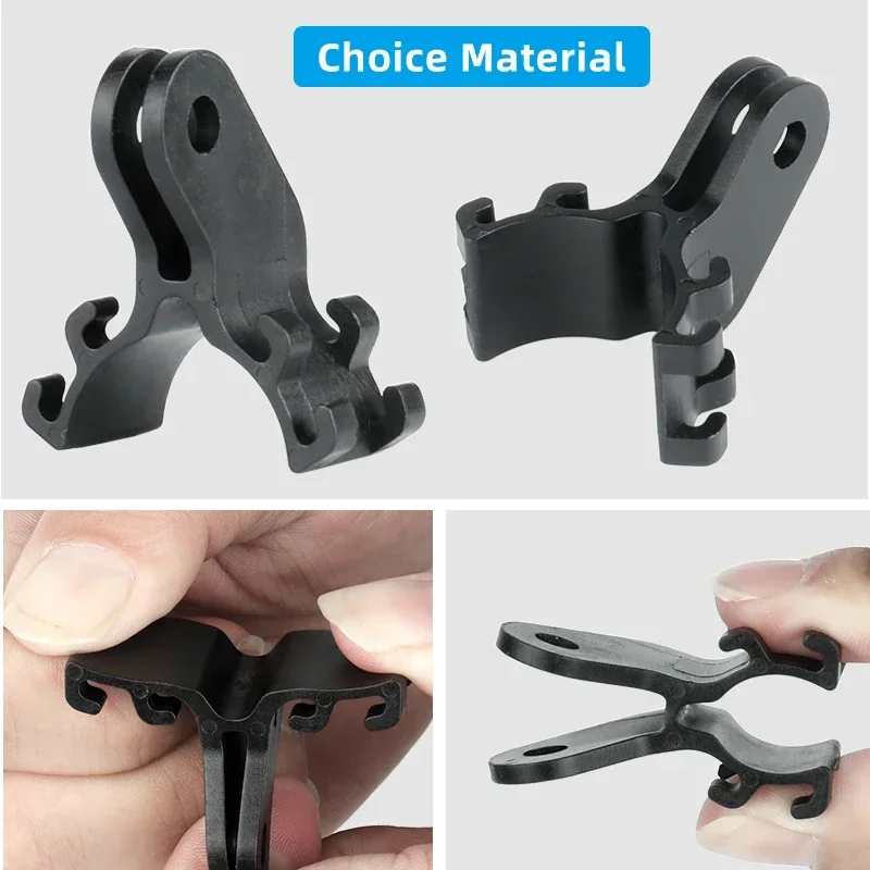 Bicycle Flashlight Holder Clip Bracket MTB Road Bike Torch Stand Mount Fits GoPro Sports Camera Cycling Accessories