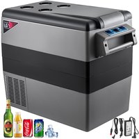 VEVOR Car Refrigerator Mini Fridge 20L 22L 35L 45L 55L Freezer Portable Compressor Cooler 12/24V DC 110-240V Ice Box for Camping