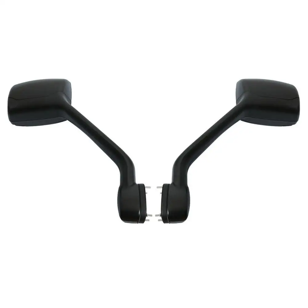 

Black Hood Mirrors Pair Left Right Fit for Kenworth T680 2013-2020 Peterbilt 579 587 2010-2017 Direct Replacement