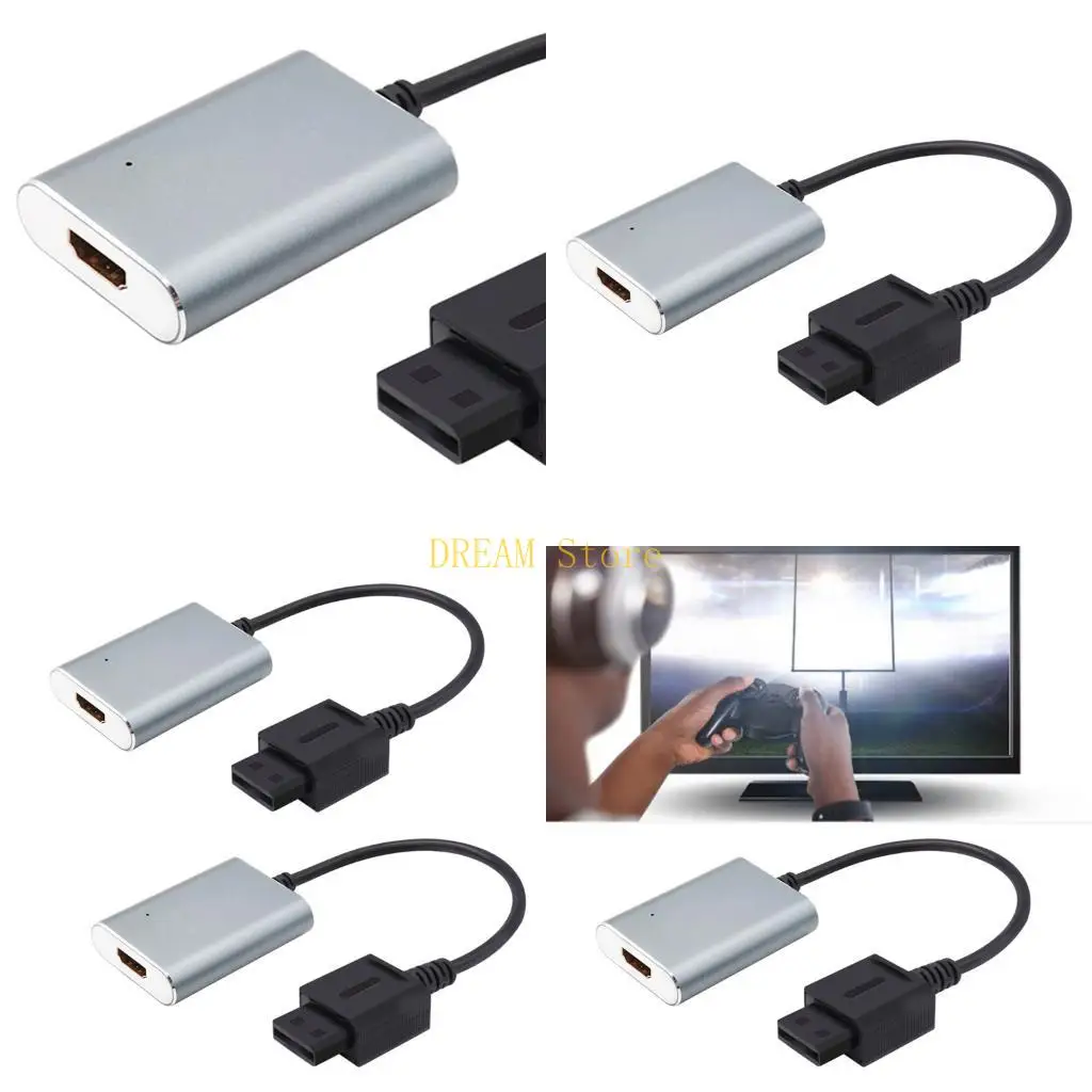 

Console Converter Adapter with LED 480i/480p/576i/576p Output for HDTV best sale