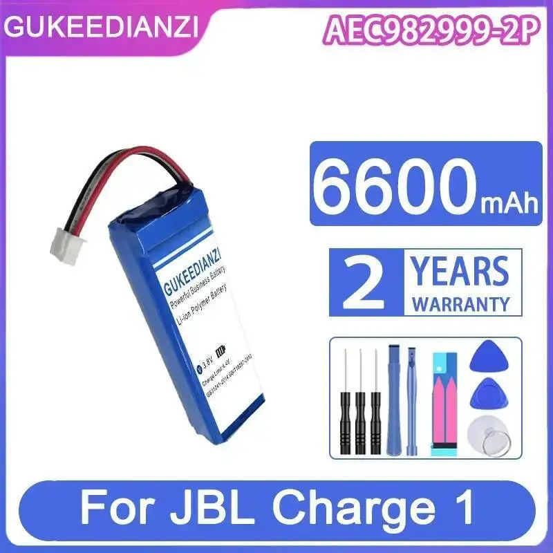 

AEC982999-2P Charge1 для Jbl Charge 1 6600 мАч, стабильная портативная батарея динамика Bluetooth высокой совместимости