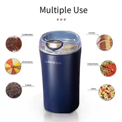 NEW Small Electric Grinding Machine Grain Grinder Coffee Grinder Stainless Steel Nuts Beans Grains Mill Herbs for kitchen 2024