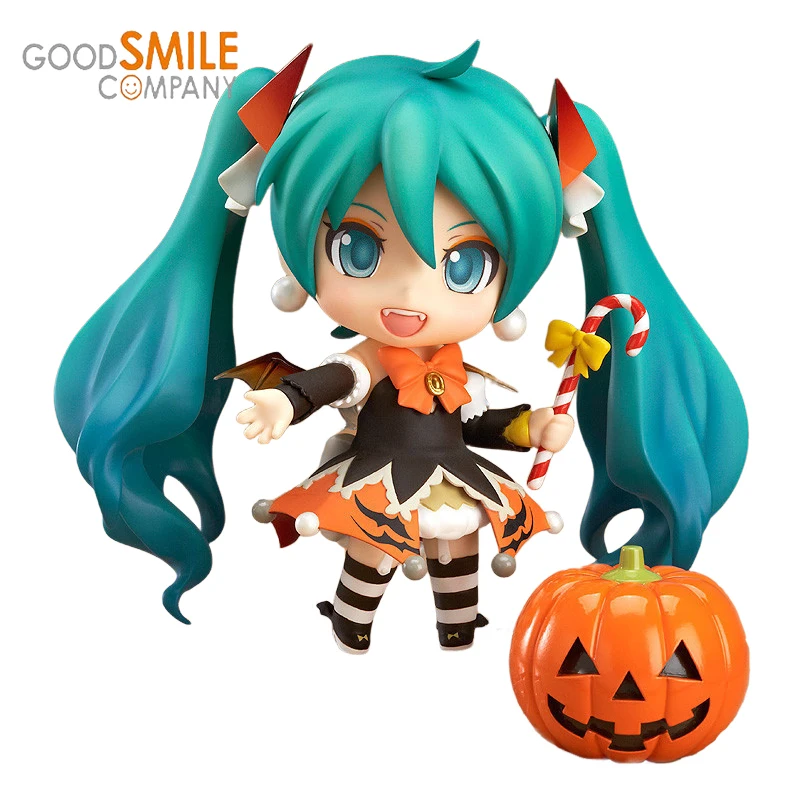 

Halloween Gifts GSC GoodSmile No.448 Hatsune Miku Halloween Original Anime Figure Collection Model Doll Statuette Gift In Stock