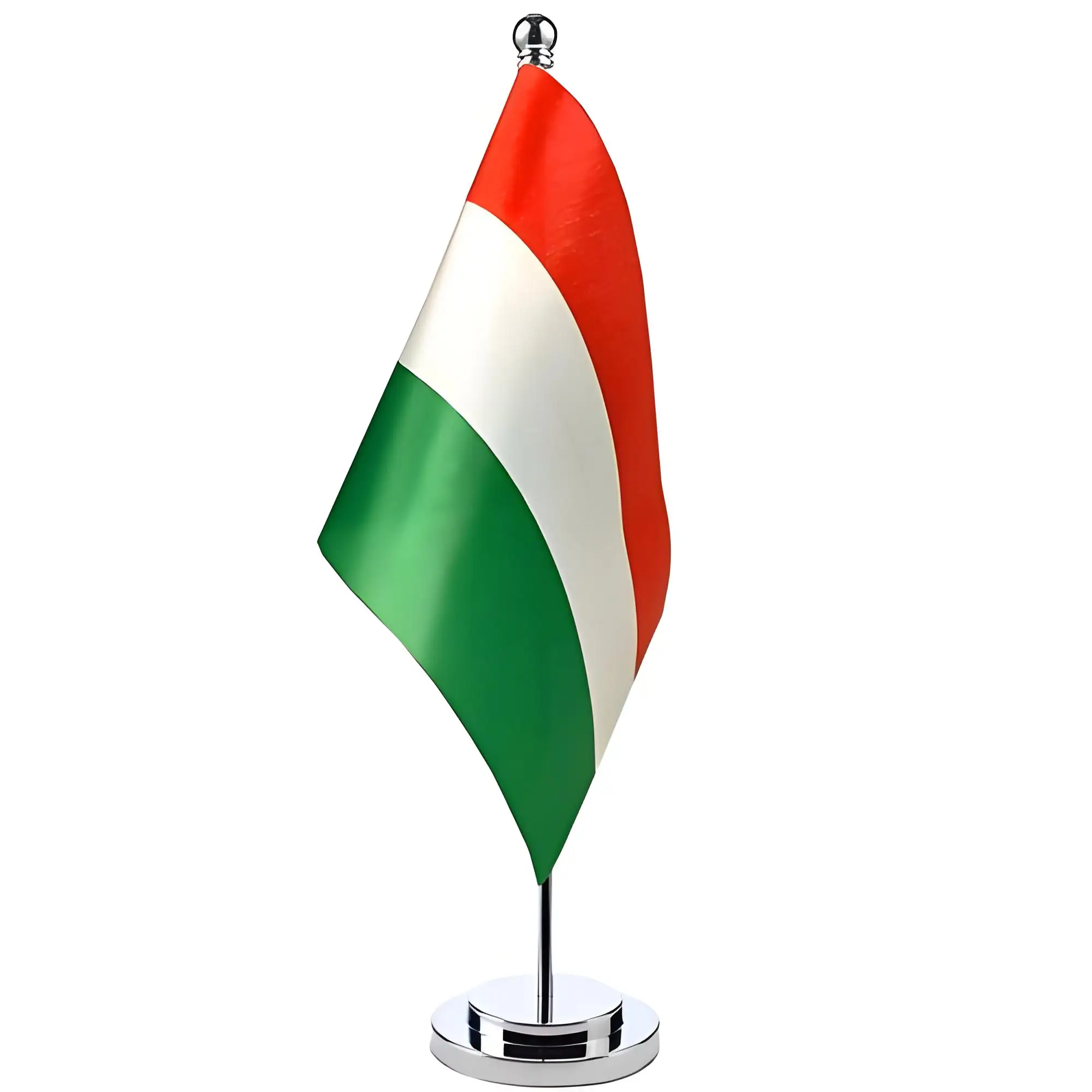Office Desk Flag of Hungary Flag 14x21cm Polyester Hungary National Banner Desk Ornaments Flags