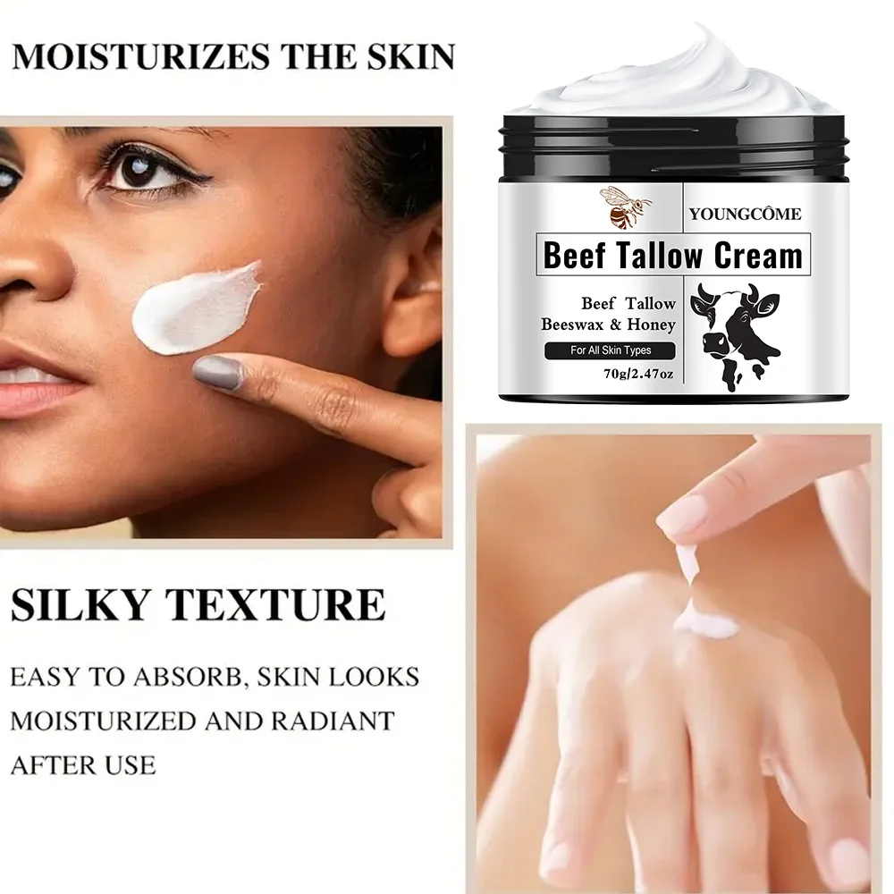 كريم عسل طويل من لحم البقر من يونجكوم - ترطيب عميق، تفتيح وتجديد شباب، مرطب مغذي للنساء، إصلاح الاحمرار #5