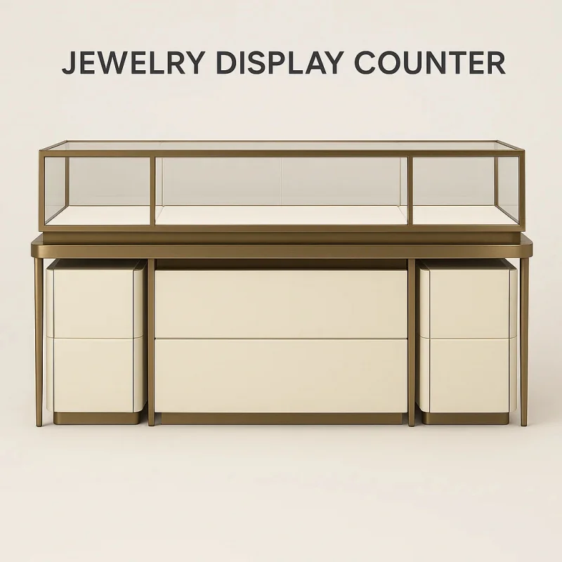 custom.Site verified by photos and AR measure drawing revisions until fit is jewelry display  jewelry display cabin