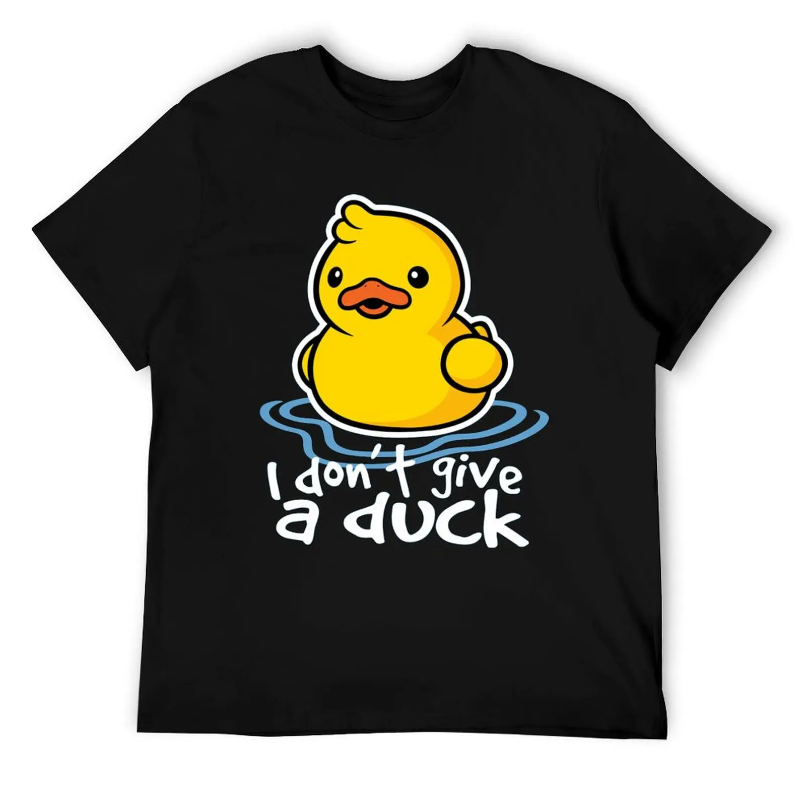 

i don't give a duck T-Shirt t shirt men 100% cotton luxury brand funny t shirts man t shirt personalised T-Shirt